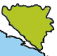 Jablanica ligt in regio Bosnië