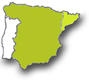 Cálig ligt in regio Cataluña