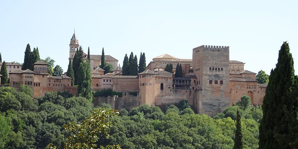 Granada met het Alhambra Granada met het Alhambra
