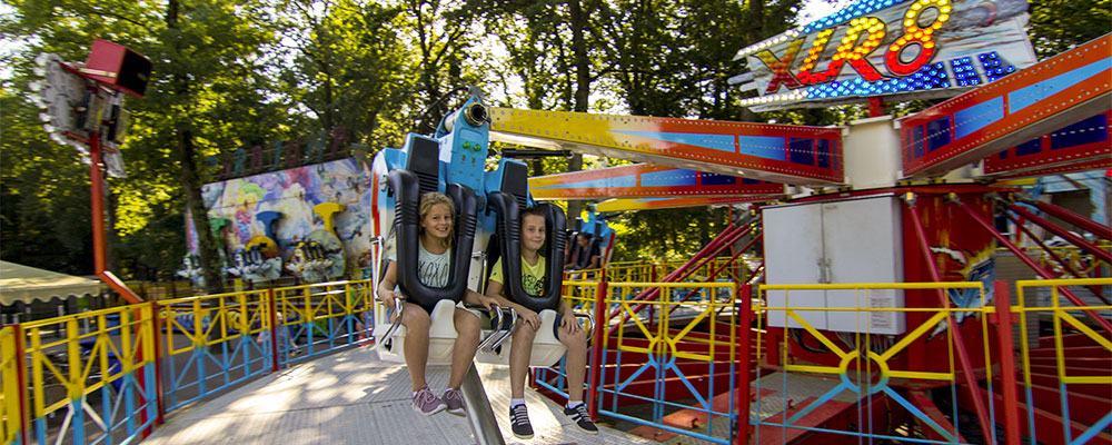 De XLR8 in attractiepark Drouwenerzand