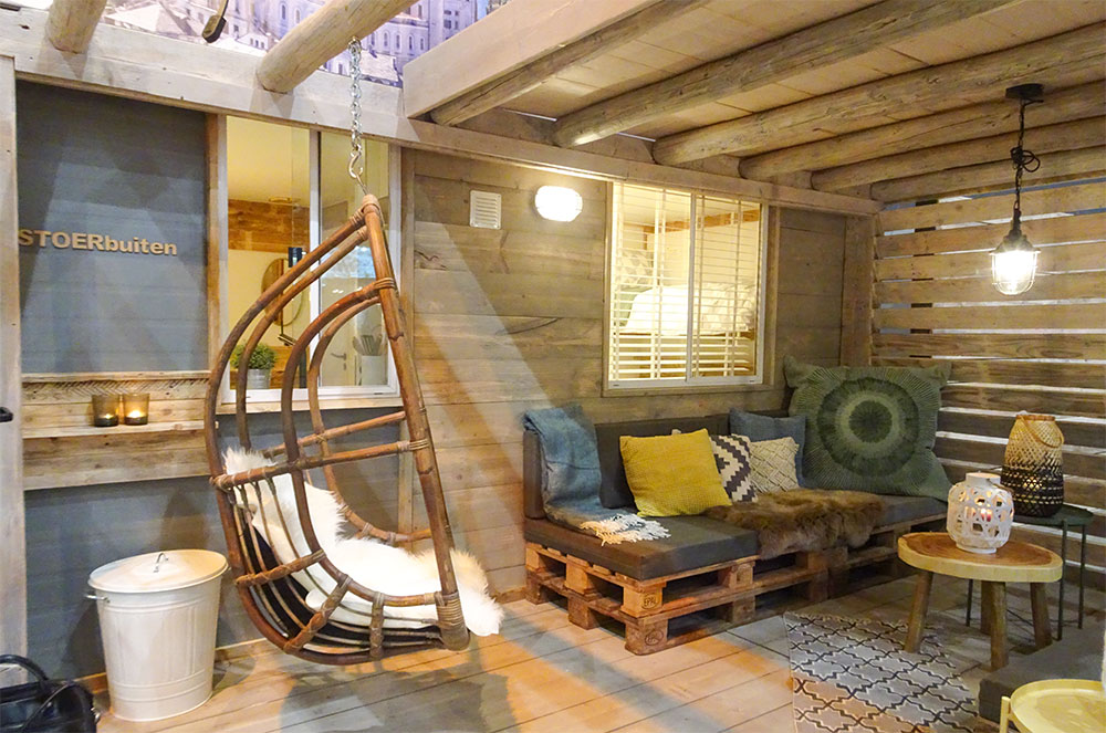 Duurzaam kamperen in een restyled stacaravan van Vacanceselect De Bohemian Lodge