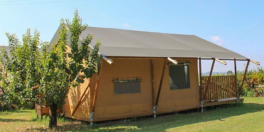 Glamping op agriturismo Eucaliptus