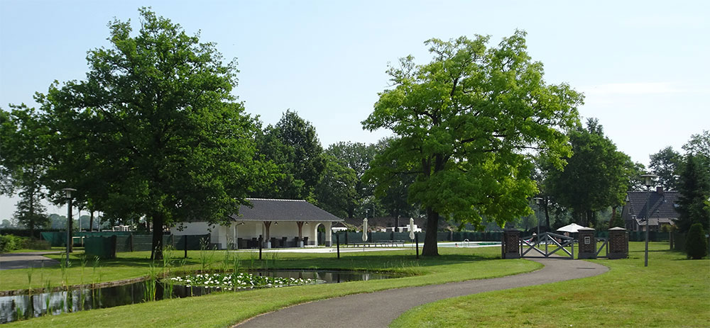 Een mooi onderhouden vakantiepark