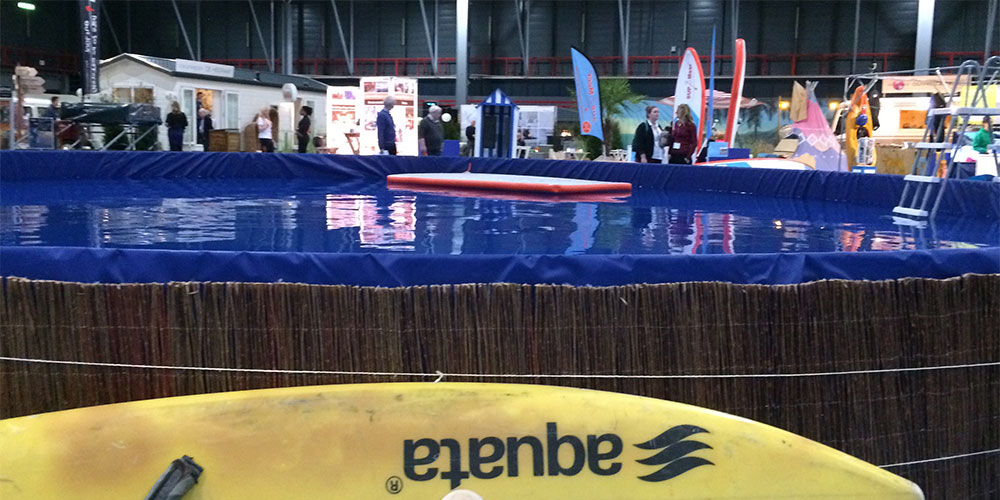 Kano varen op de vakantiebeurs Kano varen op de vakantiebeurs