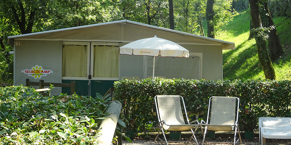 Glamping op camping Weekend