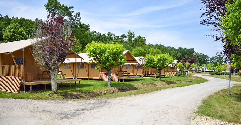 Glamping met Eurocamp op Pomport, Dodogne Glamping met Eurocamp op Pomport, Dodogne