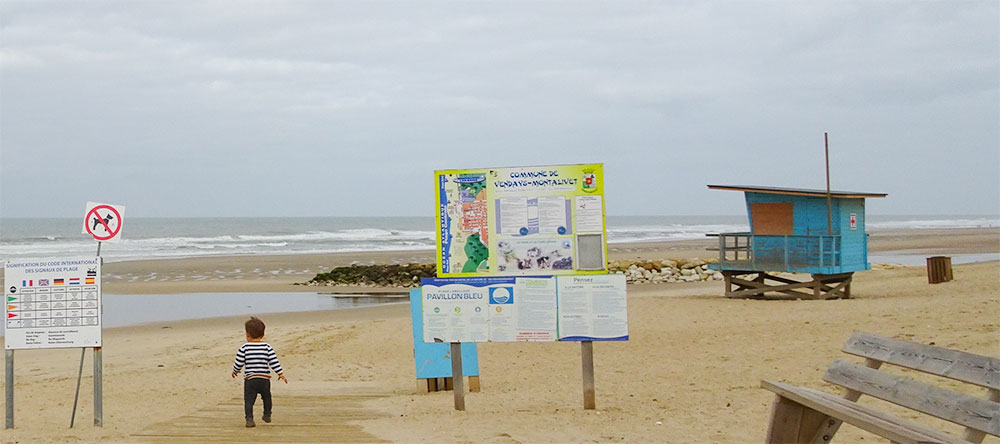 De stranden bij Montalivet De stranden bij Montalivet