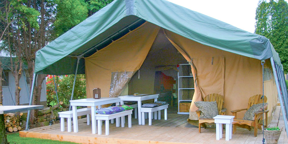 Glamping op camping Tillessensee