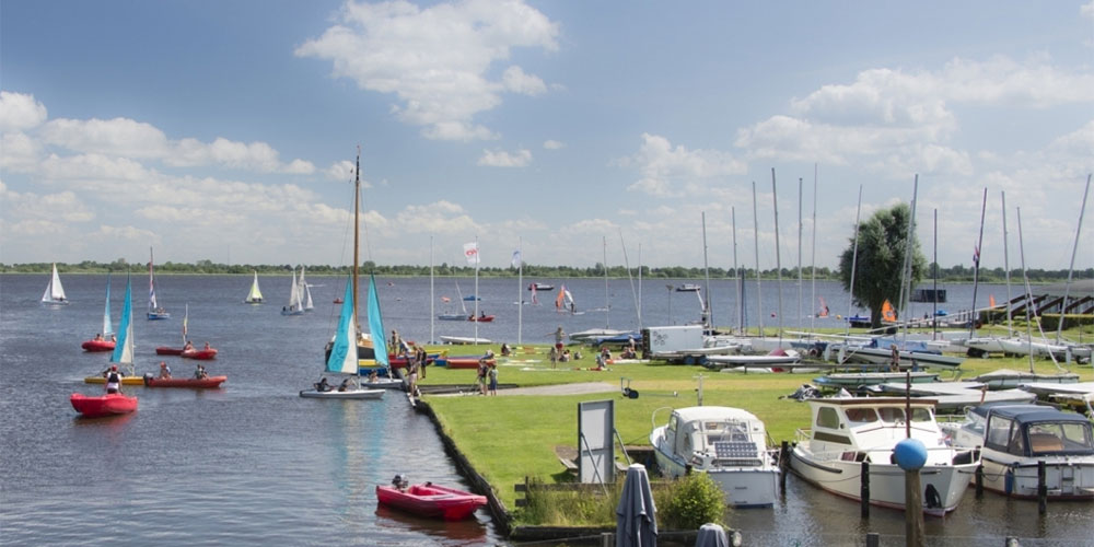 Watersport op het Zuidlaardermeer Watersport op het Zuidlaardermeer