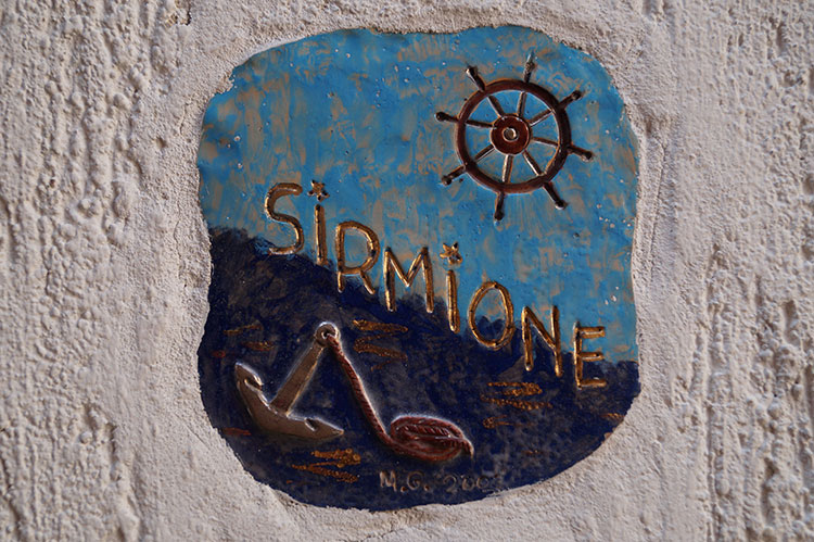 Sirmione aan het Gardameer Sirmione aan het Gardameer