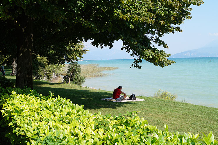 Relaxen aan het Gardameer, Sirmione Relaxen aan het Gardameer, Sirmione