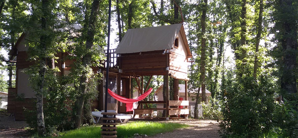 Airdreamer droomcombinatie van vakantiehuisje en tent Airdreamer droomcombinatie van vakantiehuisje en tent
