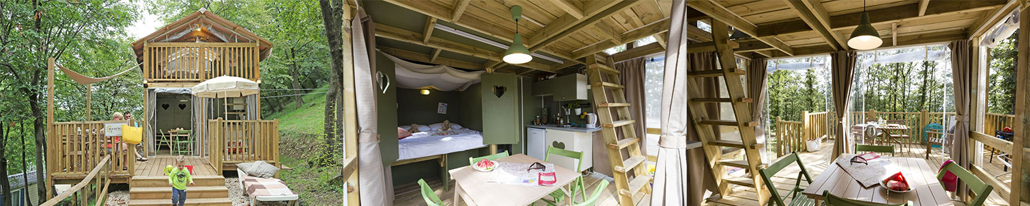 Airlodge op 12 campings in Italië Airlodge op 12 campings in Italië