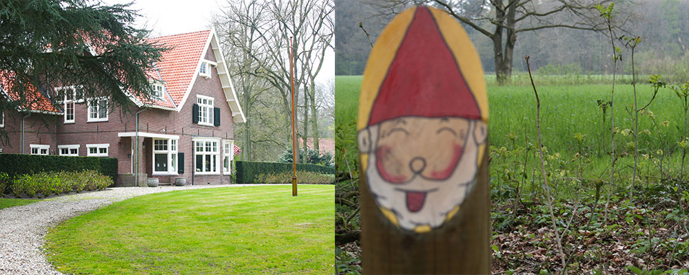 Villa Hof Espelo en de kabouterspeurtocht Villa Hof Espelo en de kabouterspeurtocht