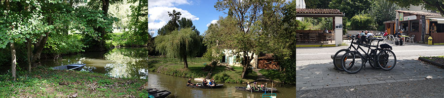 Fietsen door Marais de Poitevin Fietsen door Marais de Poitevin