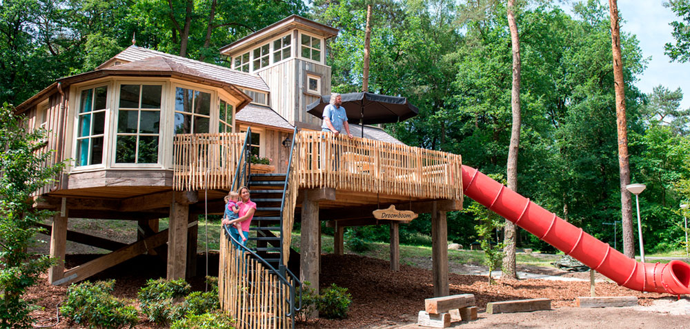 4-persoons Tree House van Landal Greenparks op Landal Miggelenberg 4-persoons Tree House van Landal Greenparks op Landal Miggelenberg