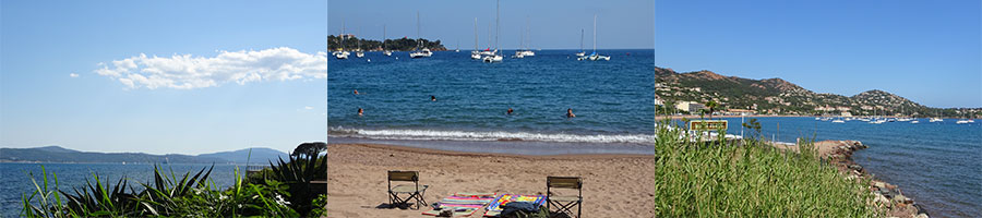 Strand bij Agay