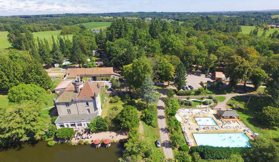 Chateau Le Verdoyer, een glampingvakantie in de Dordogne Tentvakantie op glampingcamping Le Verdoyer