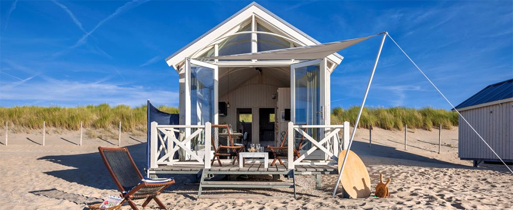 Roompot Haagse strandhuisjes Kijkduin Haagse Strandhuisje Kijkduin
