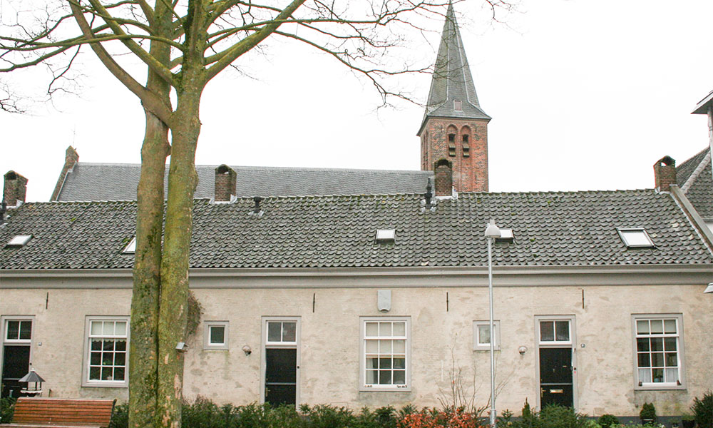 Een van de hofjes in Doesburg Hofje Doesburg