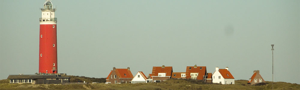 Kampeervakantie op de waddeneilanden De vuurtoren op Texel