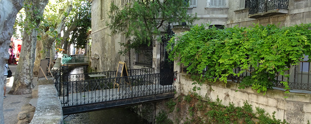 Rue des Teintures in Avignon Rue des Teintures in Avignon