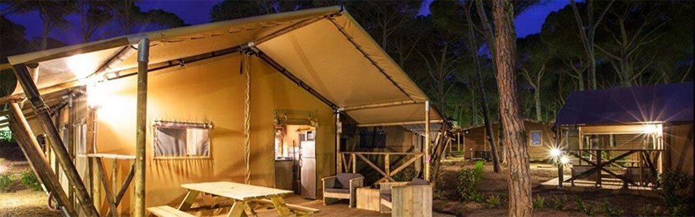 Een safaritent van Glamping4all