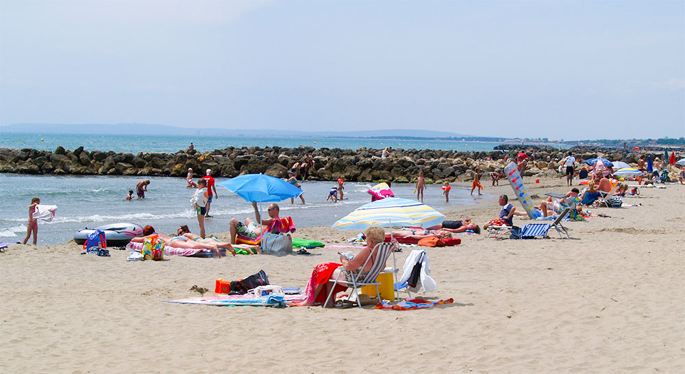 Strand Languedoc, Vias Plage Strand Languedoc, Vias Plage