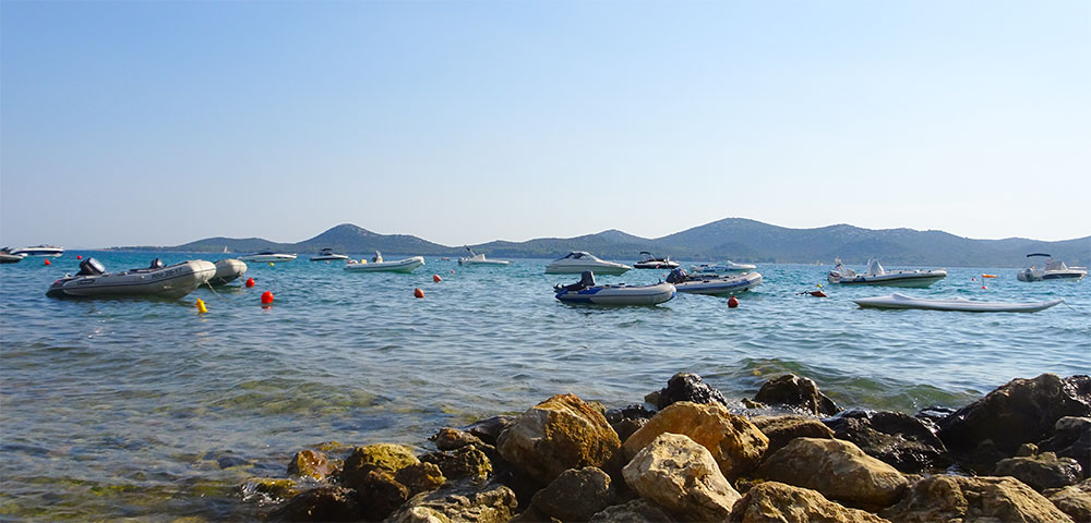 Strandjes aan de kust van Dalmatië Strandjes aan de kust van Dalmatië