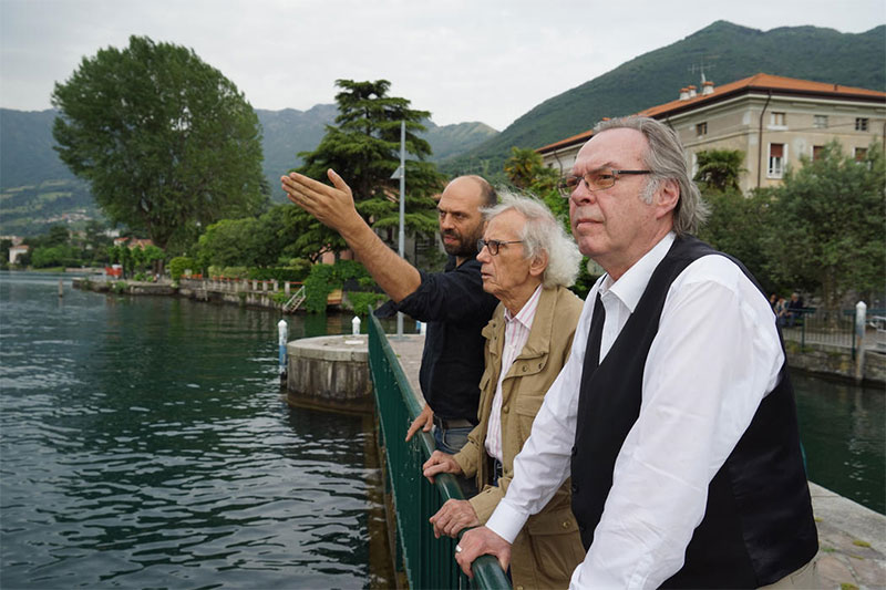 Christo, photo: Wolfgang Volz Christo, photo: Wolfgang Volz