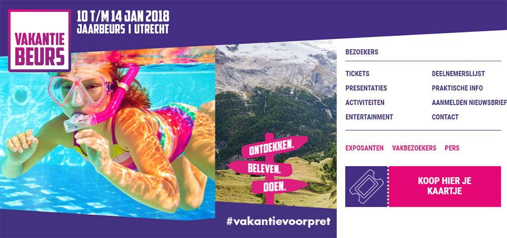 Vakantiebeurs 2018 Vakantiebeurs 2018