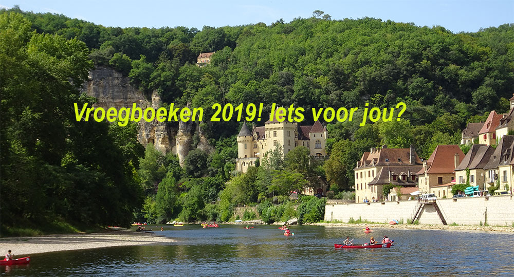 Vroegboeken 2019, boek nu jouw luxe campingvakantie met korting