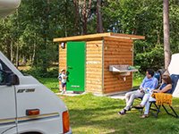 Grote Bos Kampeerplaats met Sanitair Grote Bos Kampeerplaats met Sanitair