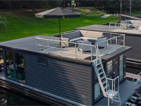 Mookerplas Houseboat met dakterras Mookerplas Houseboat met dakterras