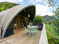 Big Oak XS privé sanitair Big Oak XS privé sanitair