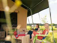 Farmcamps Luxe Safaritent met toilet Farmcamps Luxe Safaritent met toilet