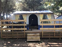 Bungalowtent met terras Bungalowtent met terras