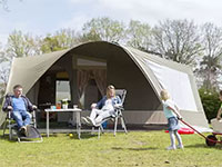 Rent-a-Tent Glamlodgetent 3 slk 6 pers 