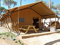 Hunzepark Lodgetent 6 Hunzepark Lodgetent 6