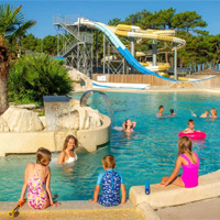 Camping Atlantic Club Montalivet in regio Aquitaine / Les Landes, Frankrijk