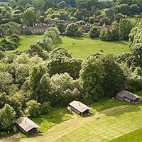 Camping BoerenBed Hidcote Manor in regio Centraal Engeland, Groot-Brittannië