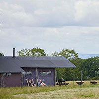 Camping BoerenBed Mount Pleasant Farm in regio Zuid Engeland, Groot-Brittannië