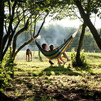 Camping BoerenBed Sunninglye Farm in regio Zuid Engeland, Groot-Brittannië