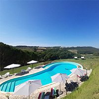 Camping Casa & Glamping Sorriso in regio Umbrië, Italië