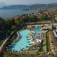 Camping Cisano/San Vito in regio Gardameer, Italië