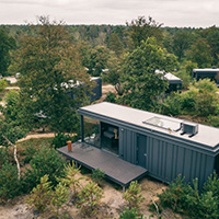 Camping Cuber Veluwe in regio Gelderland, Nederland