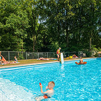 Camping D'n Mastenbol in regio Noord-Brabant, Nederland