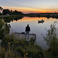 Camping De Beerte in regio Groningen, Nederland