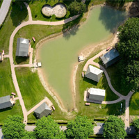 Camping De Betuwse Hofjes in regio Gelderland, Nederland