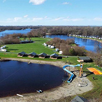 Camping De Kleine Wielen in regio Friesland, Nederland